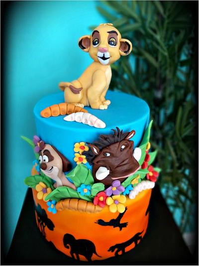 Rey leon - Cake by dulcesfantasias