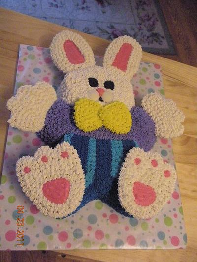 Easter Bunny - Cake by Kimberly