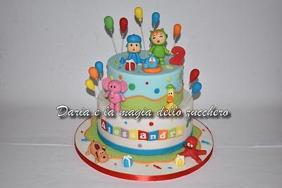 Pocoyo cake - Cake by Daria Albanese