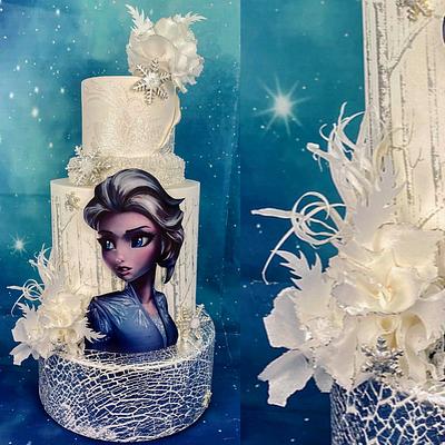 Frozen cake  - Cake by Cindy Sauvage 