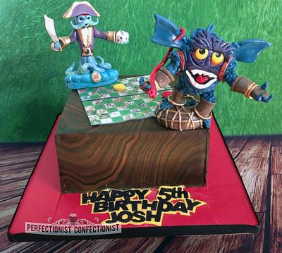 Skylander Birthday Cake - Cake by Niamh Geraghty, Perfectionist Confectionist