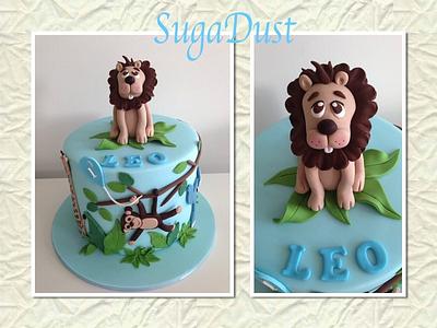 Leo the Lion Cake - Cake by Mary @ SugaDust