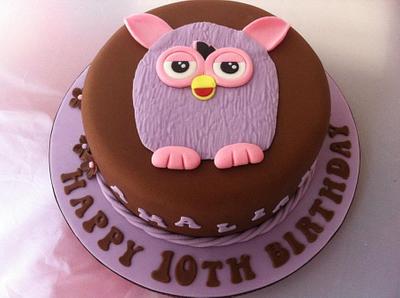 Furby Cake - Cake by Mulberry Cake Design