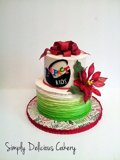 Tis the Season  - Cake by Simply Delicious Cakery