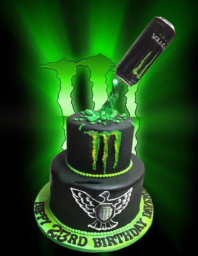 Monster Energy - Cake by MsTreatz