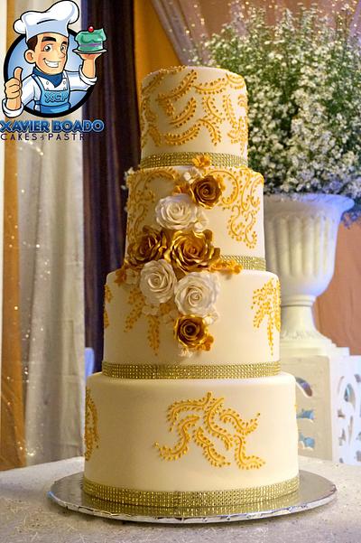 Golden Anniversary - Cake by Xavier Boado