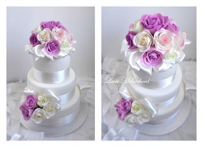 Wedding cake - Cake by Lucie Milbachová (Czech rep.)