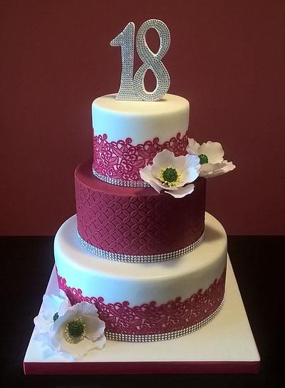 18° compleanno - Cake by gina Mengarelli 