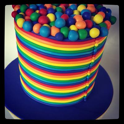 rainbow cake - Cake by The cake shop at highland reserve