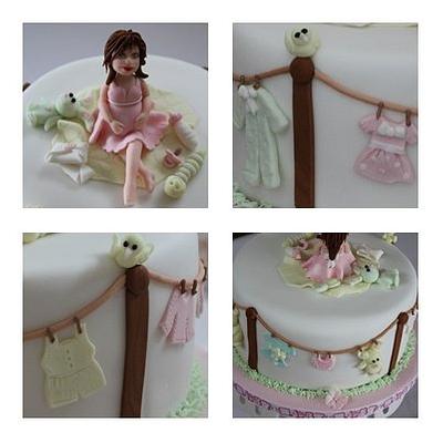 Baby Shower - Cake by Mrs Millie's