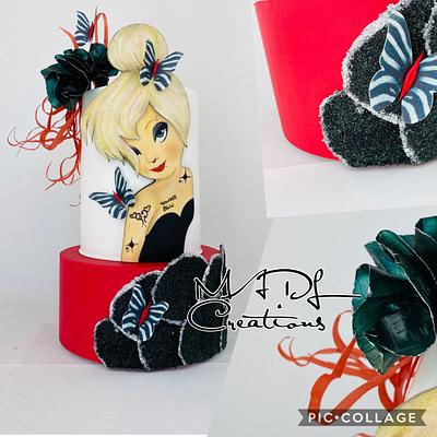 La fée clochette cake - Cake by Cindy Sauvage 