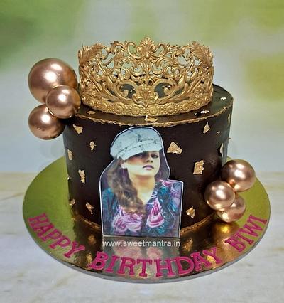 Queen birthday cake - Cake by Sweet Mantra Homemade Customized Cakes Pune