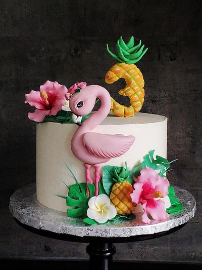 Flamingo cake - Cake by Ako cukor sladká