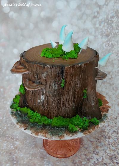 Stump Cake - Cake by Anna's World of Sweets 