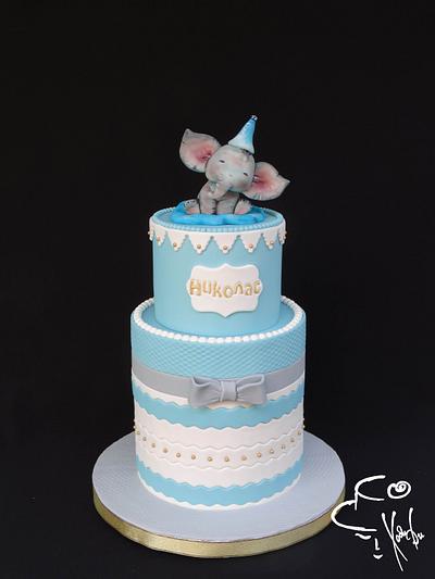 Baby elephant - Cake by Diana