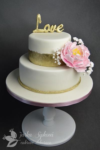 Anniversary Cake - Cake by JarkaSipkova