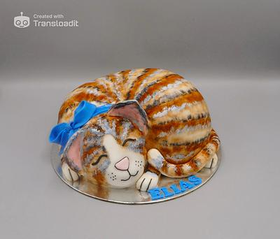 Sweet cat  - Cake by Janka