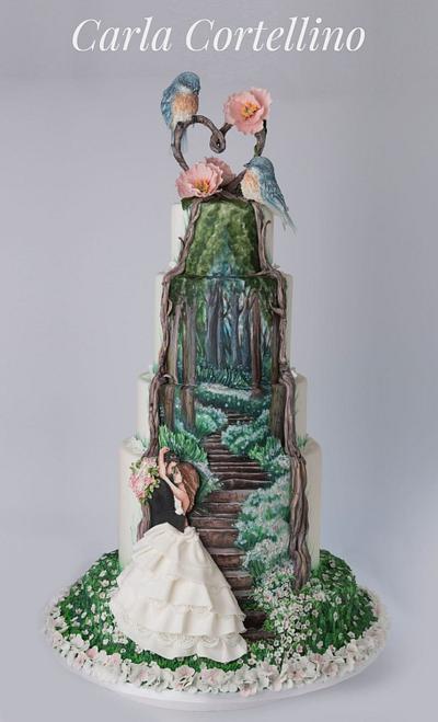 The stairway of Love - Cake by Cortellino Carla 