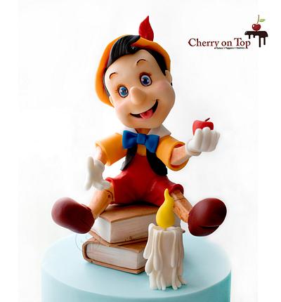 Pinocchio cake topper - Cake by Cherry on Top Cakes