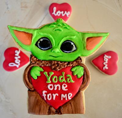 Baby Yoda cookie - Cake by TortIva