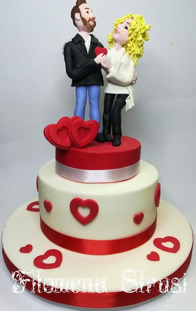 Love cake  - Cake by Filomena
