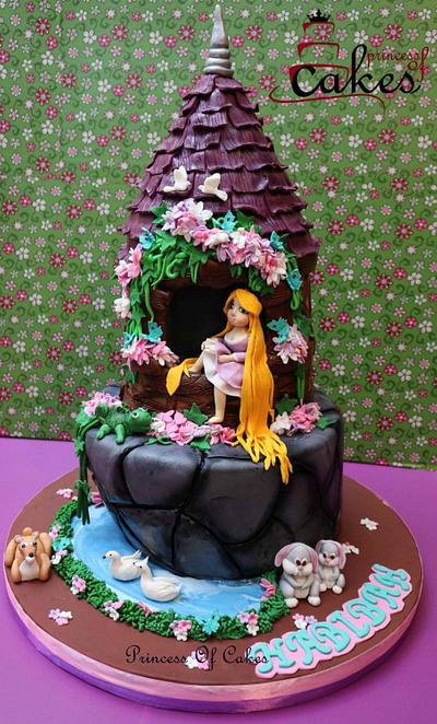 Rapunzel - Cake by Rania Ahmad Yassen