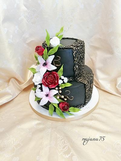Black cake for women - Cake by Marianna Jozefikova