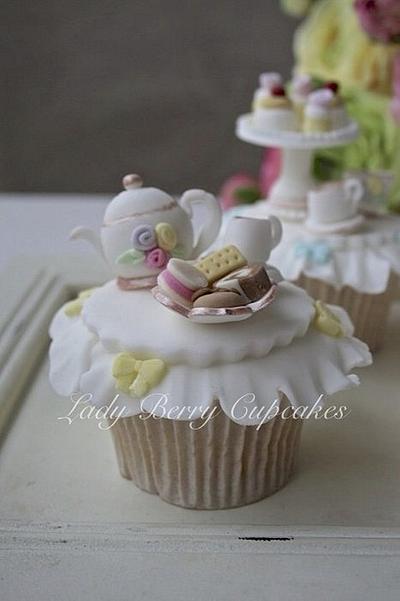 Afternoon Tea Cupcake - Cake by Farley