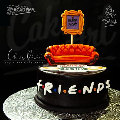 Friends - Cake by Chris Durón from thecakeart.academy