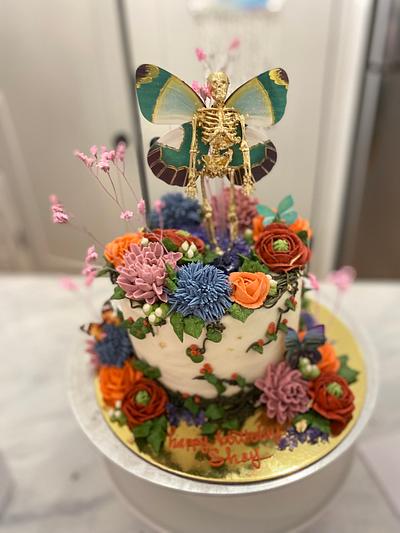 Haunted fairy garden - Cake by Enchanted Bakes by Timothy 
