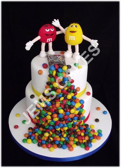 M & M's - Cake by Cakemaker1965