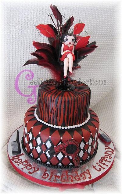 Betty Boop - Cake by Geelicious Confections