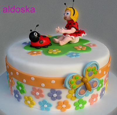 Ladybug - Cake by Alena