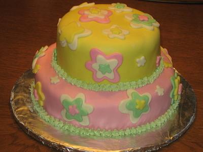 Flower Cake - Cake by Sara's Cake House