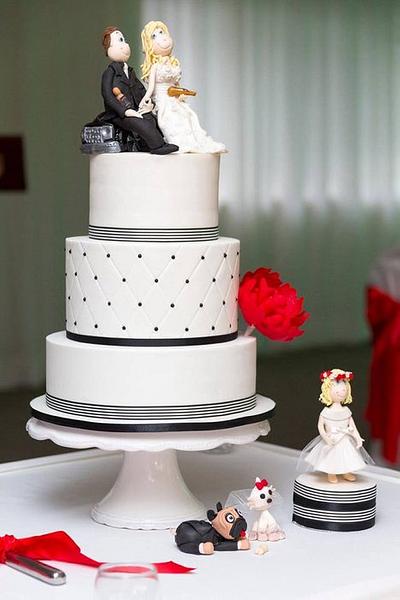 Wedding Cake - Cake by Dis Sweet Delights
