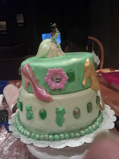 Princess and the frog - Cake by LaWanda 