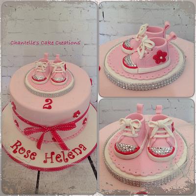 Bling sneakers - Cake by Chantelle's Cake Creations