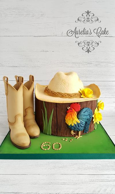 Cowboy cake - Cake by Aurelia's Cake