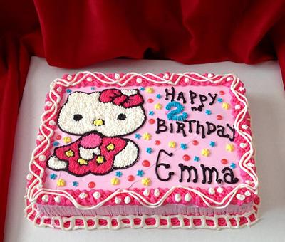 Hello Kitty - Cake by Cakes by Biliana