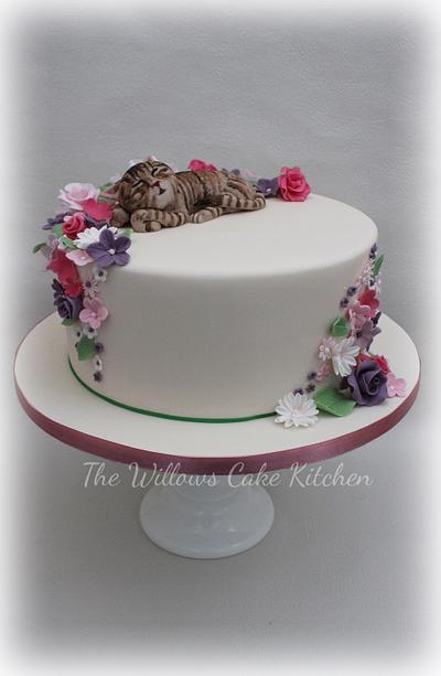 Cat lover - Cake by Willowscakekitchen
