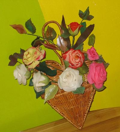 Floral arrangements - Cake by JudeCreations