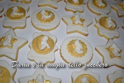 Angels cherub cookies - Cake by Daria Albanese