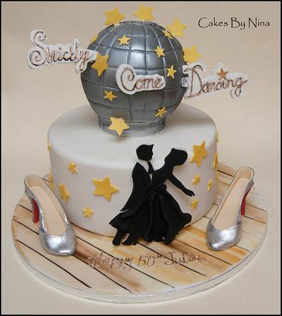 Strictly Dancing - Cake by Cakes by Nina Camberley