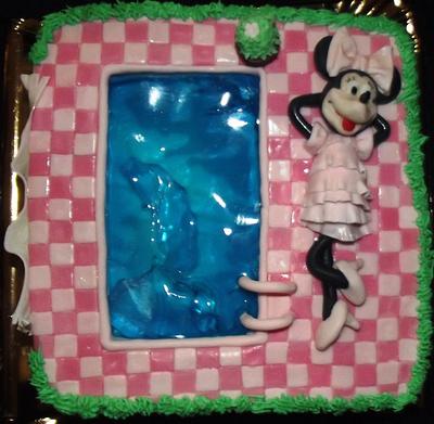 Minnie Mouse birthday cake - Cake by Eleni Orfanidou 