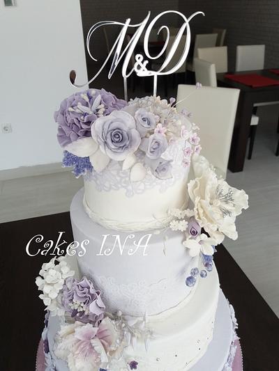  Mimi and Mitko Wedding Cake - Cake by Cakes INA