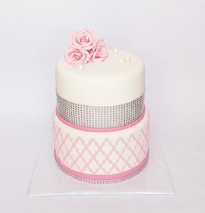 Elegant cake - Cake by vunemarcipanu