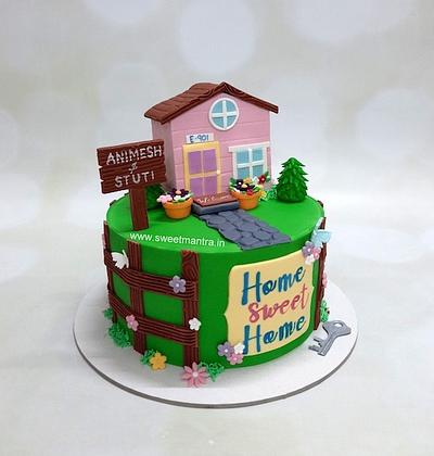 New home cake - Cake by Sweet Mantra Homemade Customized Cakes Pune