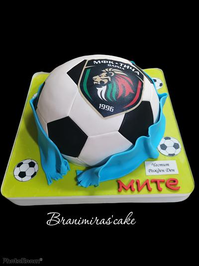 Торта футболна топка  - Cake by CakeBI9