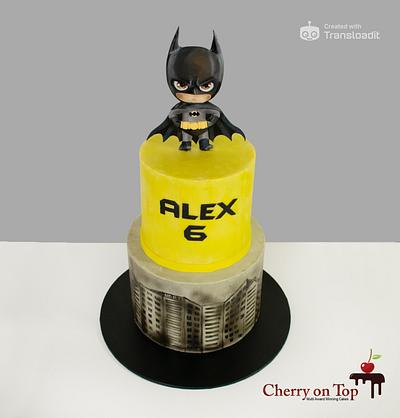 Batman Cake   - Cake by Cherry on Top Cakes
