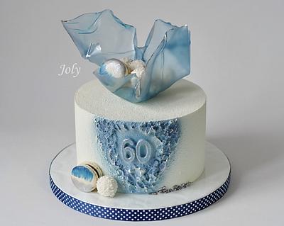 Birthday cake for the sixties  - Cake by Jolana Brychova